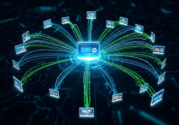 Websites linking to another, showing votes of confidence