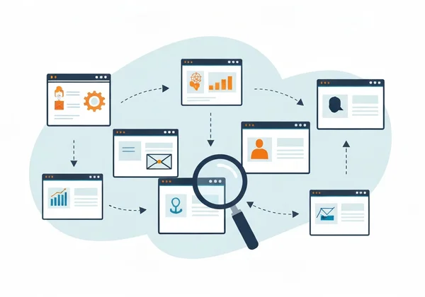 Automated link building process