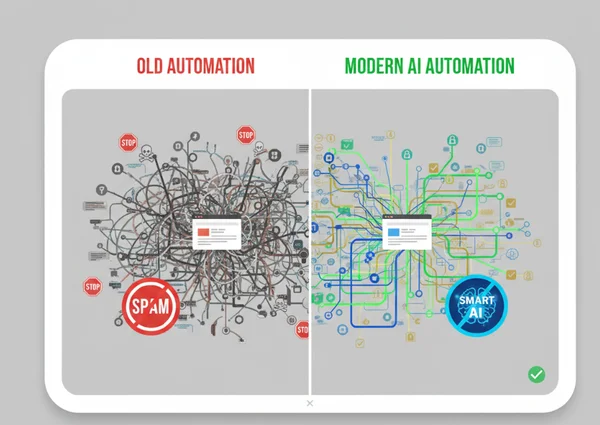 Modern AI backlink automation vs old spam